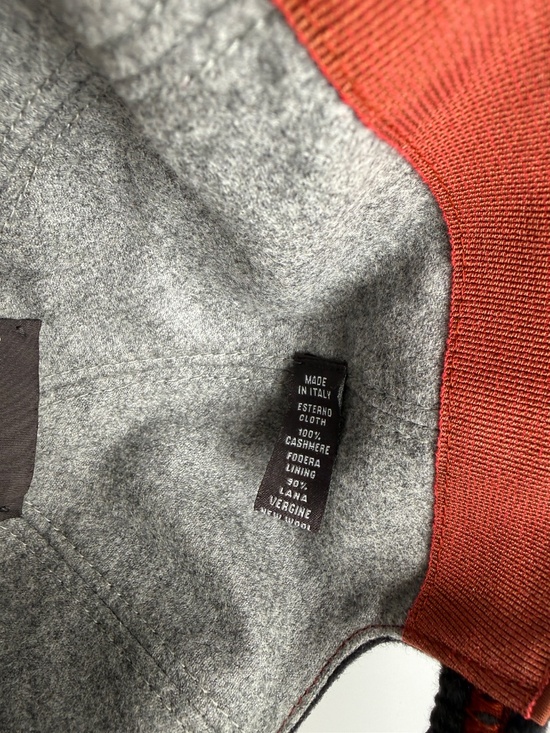 Loro Piana Black Cashmere Storm System Baseball Cap Hat L main image 7
